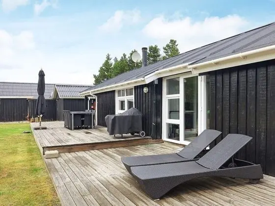 Chic Holiday Home in Jerup Denmark With Swimming Pool