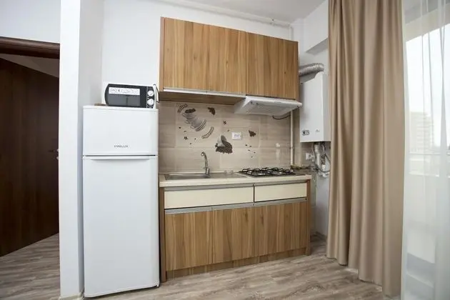 Chic Sea View Apartment Mamaia - Mutfak