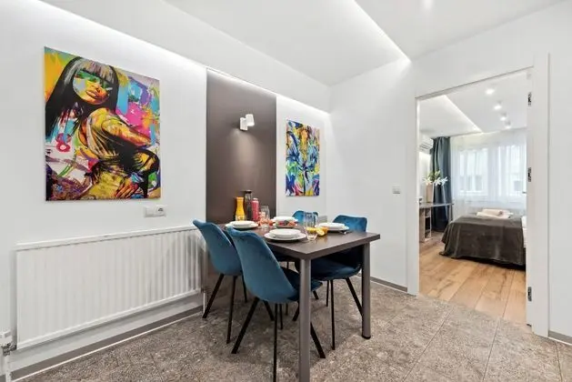 Christiano Apartments Mariahilf - Mutfak