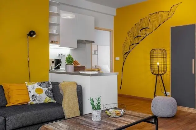 City Leaf Apartments by Adrez Living - Mutfak