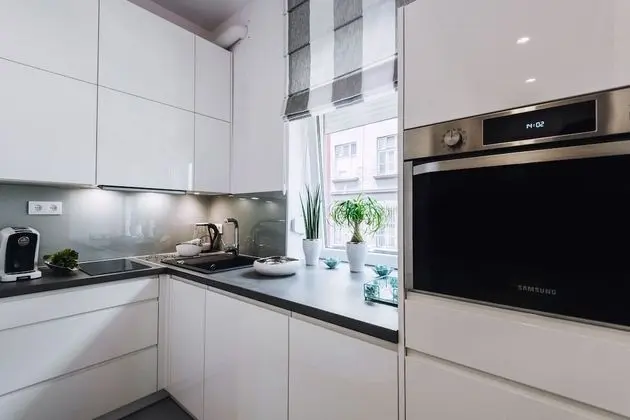 City Lights Apartments - Bosacka - Mutfak