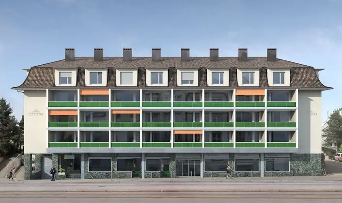 City Stay Apartments Forchstraße - Dış Mekan