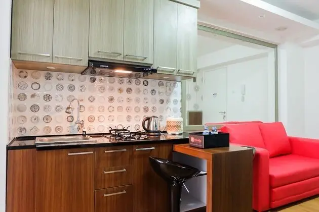 City View 2BR Apartment Bassura City near Shopping Mall - Mutfak
