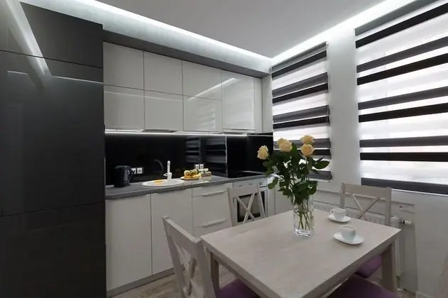 CityApartments Akademmistechko - Mutfak