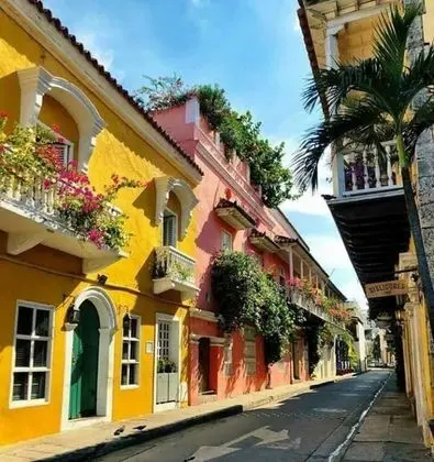 Cl-6 Double Room In Getsemani De Cartagena With Air Conditioning And Wifi