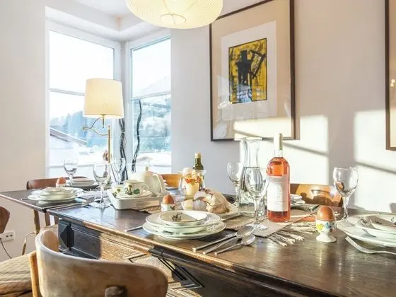 Classic Apartment near Ski Area in Leogang - Yerinde Yemek
