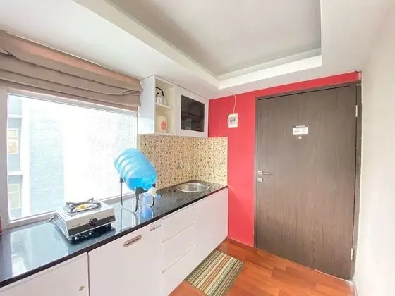 Classic Private 2Br Apartment At Jarrdin Cihampelas Bandung - Mutfak