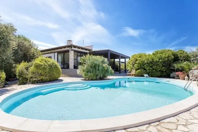 Clicksardinia Villa Paraiba With Private Pool Facing the sea for 12 People - Havuz
