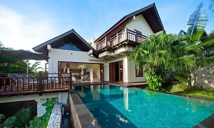 Cliffront Tropical Villa Cantik
