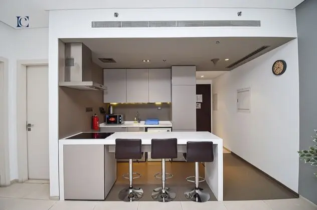 CLN - Modern 1 Bedroom Apartment - Mutfak