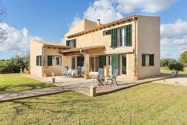 Close Es Trenc Beach Villa with Pool - Dış Mekan