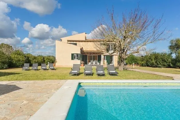 Close Es Trenc Beach Villa with Pool - Havuz