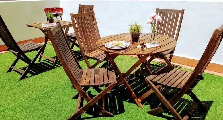 COLLECTION Bed & Breakfast, Centro Alicante I Cocina & Terraza - Jardín