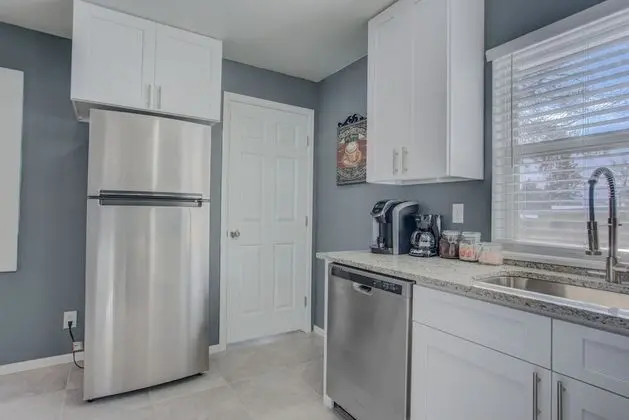 Colorado Springs Uccs Grey Cottagedog Friendly! - Mutfak
