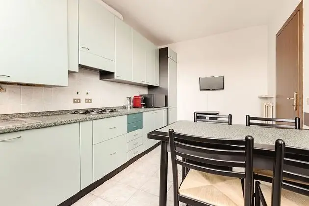Colourful Flat Borgo Roma - Mutfak
