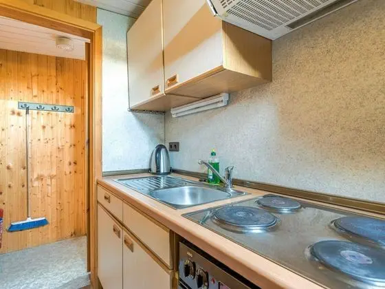 Comely Holiday Home in Güntersberge near Forest - Mutfak