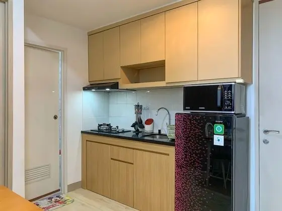 Comfort 1Br With Space Room At Tokyo Riverside Pik 2 Apartment - Mutfak