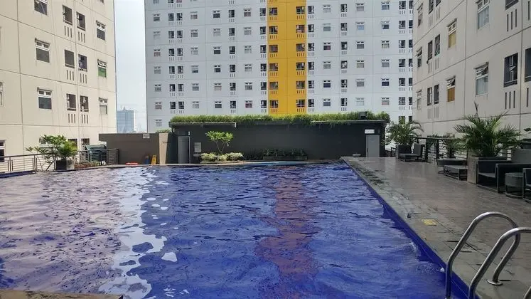 Comfort 2BR Green Pramuka City Apartment near Shopping Center