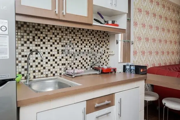 Comfort 2Br At Serpong Greenview Apartment - Mutfak