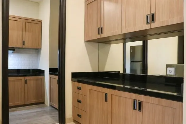 Comfort 2Br At Sudirman Suites Apartment - Mutfak