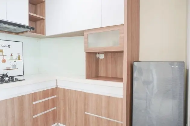 Comfort 2Br At Tree Park City Bsd Apartment - Mutfak