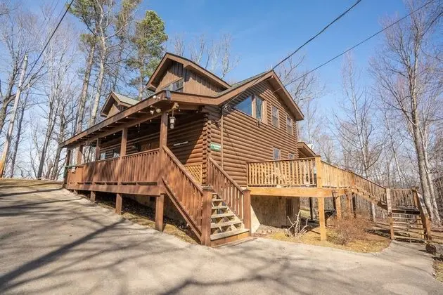 Comfort Cabin Bearway To Heaven - w Private Hot Tub - Dış Mekan