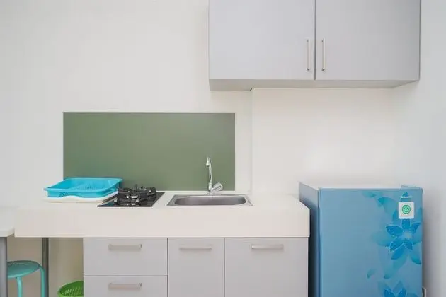 Comfort And Enjoy Living 1Br At Tree Park City Bsd Apartment - Mutfak