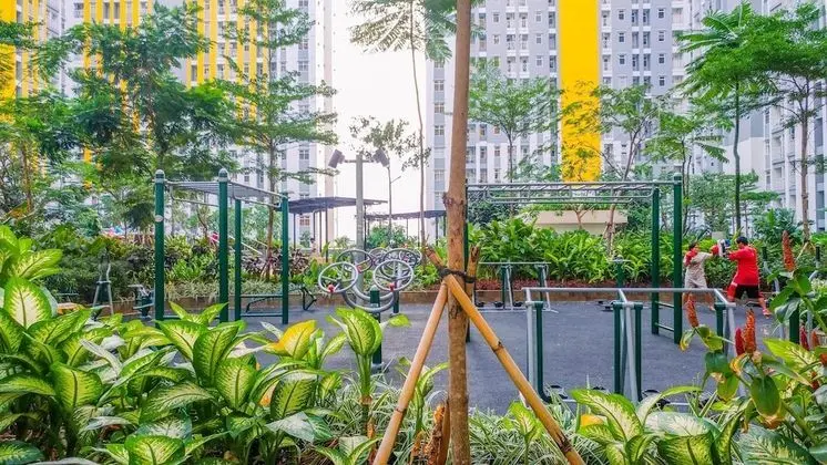 Comfort Living 2Br At Springlake Summarecon Bekasi Apartment - Dış Mekan