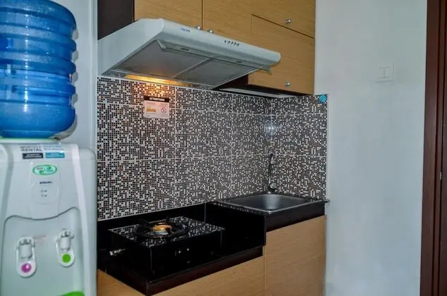 Comfort Living Studio Apartment at Scientia Residence - Mutfak