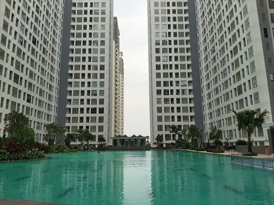 Comfort Studio Apartment M-Town Residence - Havuz