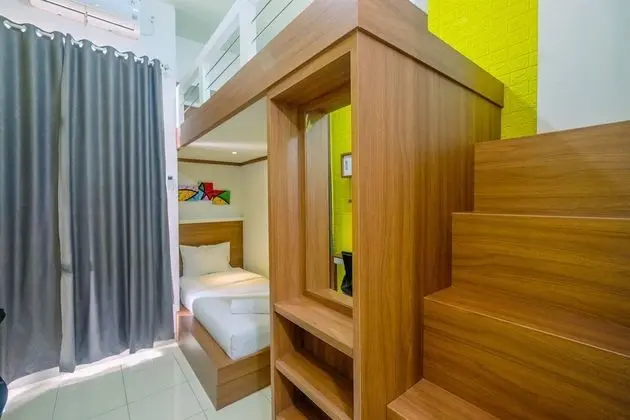 Comfort Studio with Bunk Bed at Dave Apartment - İç Mekan