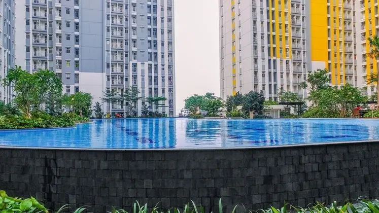 Comfort Studio At Springlake Summarecon Apartment - Havuz