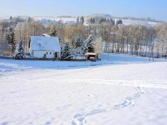 Comfortable Holiday Home in Schlettau Near Horse Riding - Manzara / Peyzaj