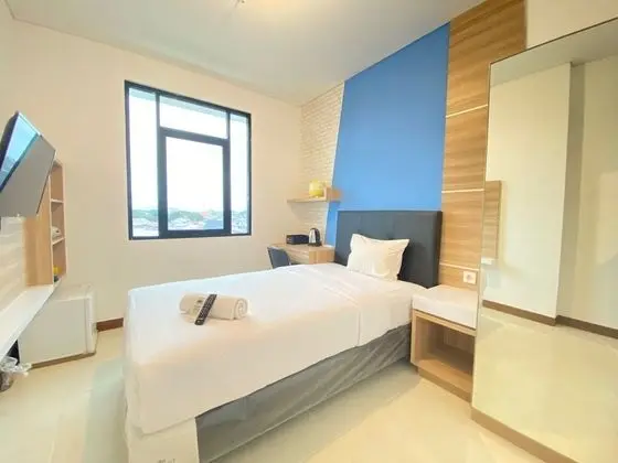 Comfortable Studio Semi Apartment at The Lodge Paskal near BINUS University - İç Mekan