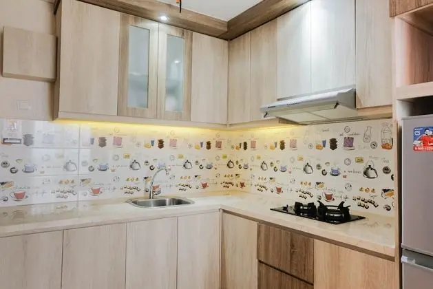 Comfy 1BR Apartment Casa De Parco Central BSD City - Mutfak