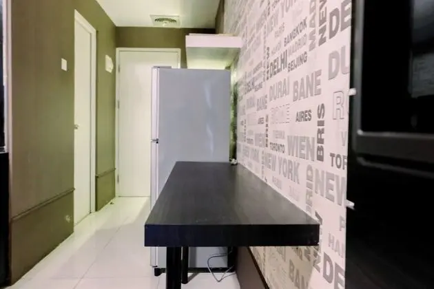 Comfy Studio Apartment @ Skylounge Tamansari - İç Mekan