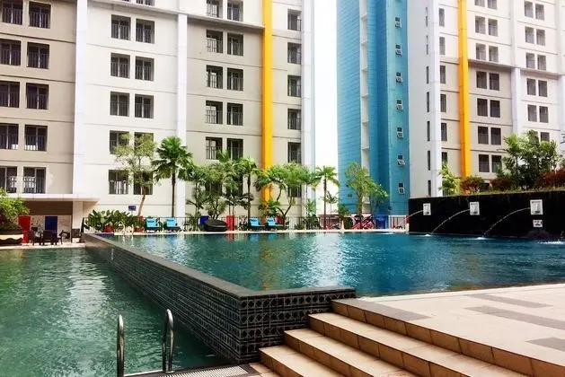 Comfy Studio with Modern Design Paramount Skyline Apartment - Havuz