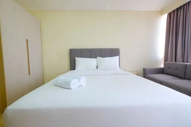 Comfy Studio Room with City View at Menteng Park Apartment