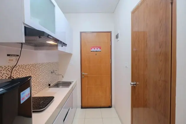 Comfy and Tidy Studio at Dave Apartment - Mutfak