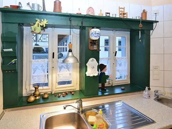 Commodious Holiday Home in Kirchhundem-heinsberg With Sauna - Mutfak