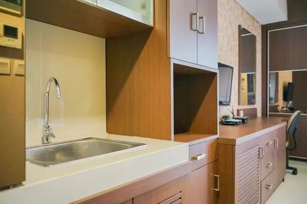 Compact and Cozy Studio Atria Apartment - Mutfak