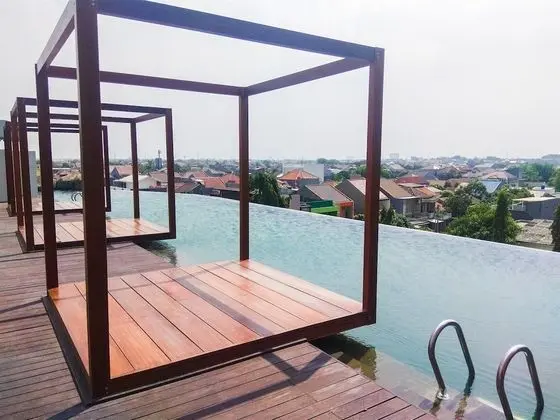Compact and Modern Studio Room Apartment at Grand Kamala Lagoon