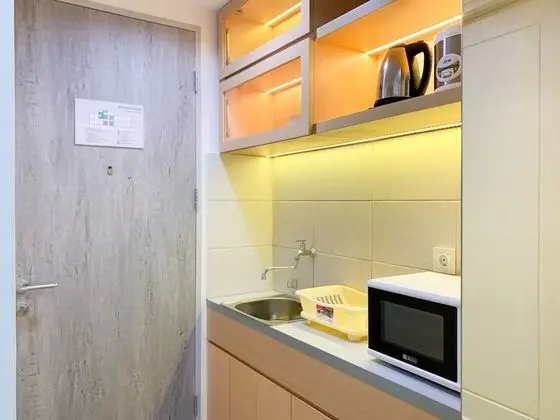 Compact Studio (No Kitchen) At Osaka Riverview Apartment Pik 2 - Mutfak