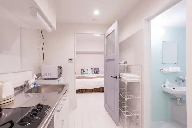 Condominium Resort Naha Living Inn Asahibashi Ekimae ANNEX - Mutfak