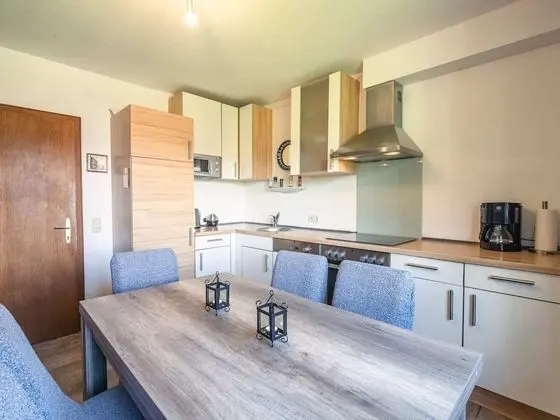 Contemporary Apartment in Maishofen near Ski Area - Mutfak