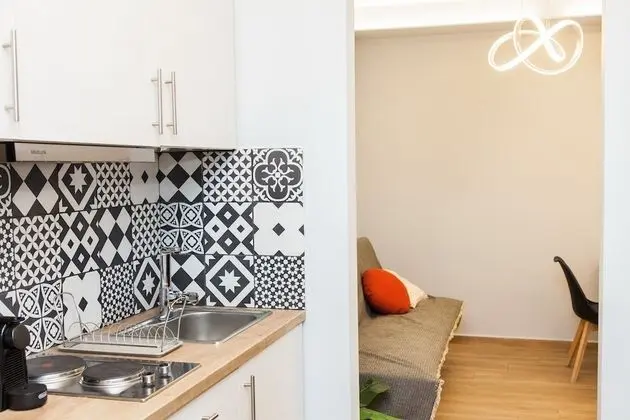 Contemporary chic in Central Athens - Mutfak