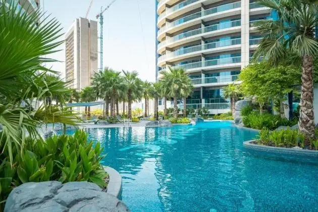 Cool Dubai Apt Next Burj Khalifa Design District - Dış Mekan