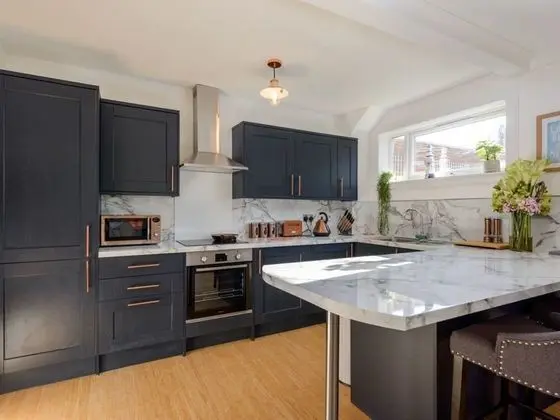 Cooleens- Chic 1-bedroom Apt. in North Berwick - Mutfak