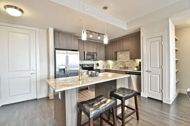 Corporate Suites at Victory Park Dallas - Mutfak
