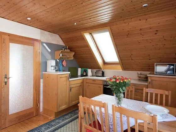 Cosily Furnished Holiday Home in the Vogtland With Terrace and Swimming Pool - Mutfak